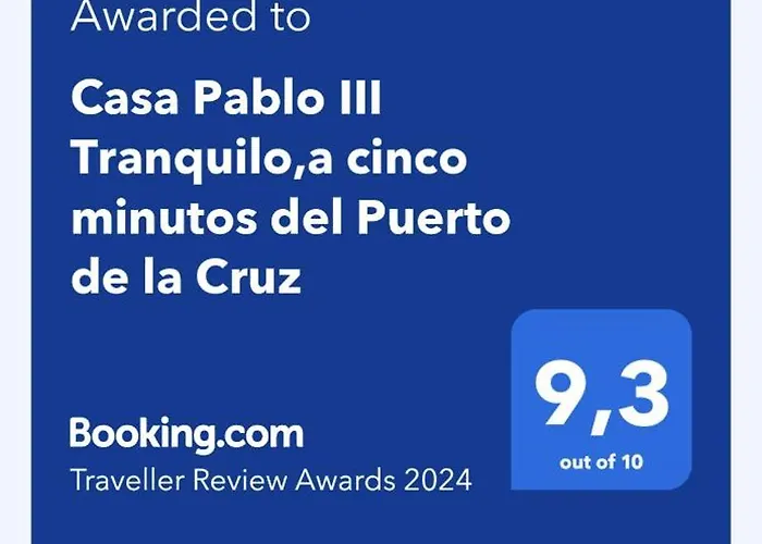 Casa Pablo III Tranquilo,A Cinco Minutos Del Puerto De La Cruz